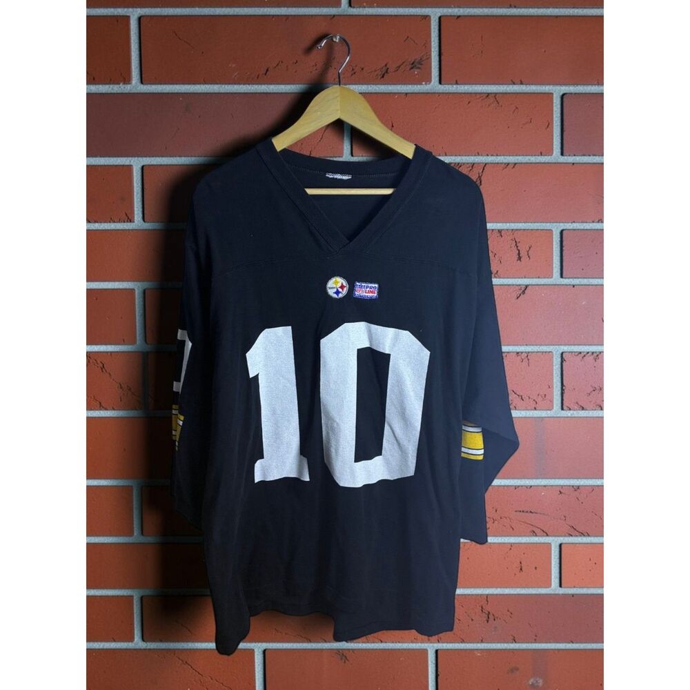 Vintage 1997 Steelers Kordell Stewart #10 Jersey Shirt Men's XL Black NFL